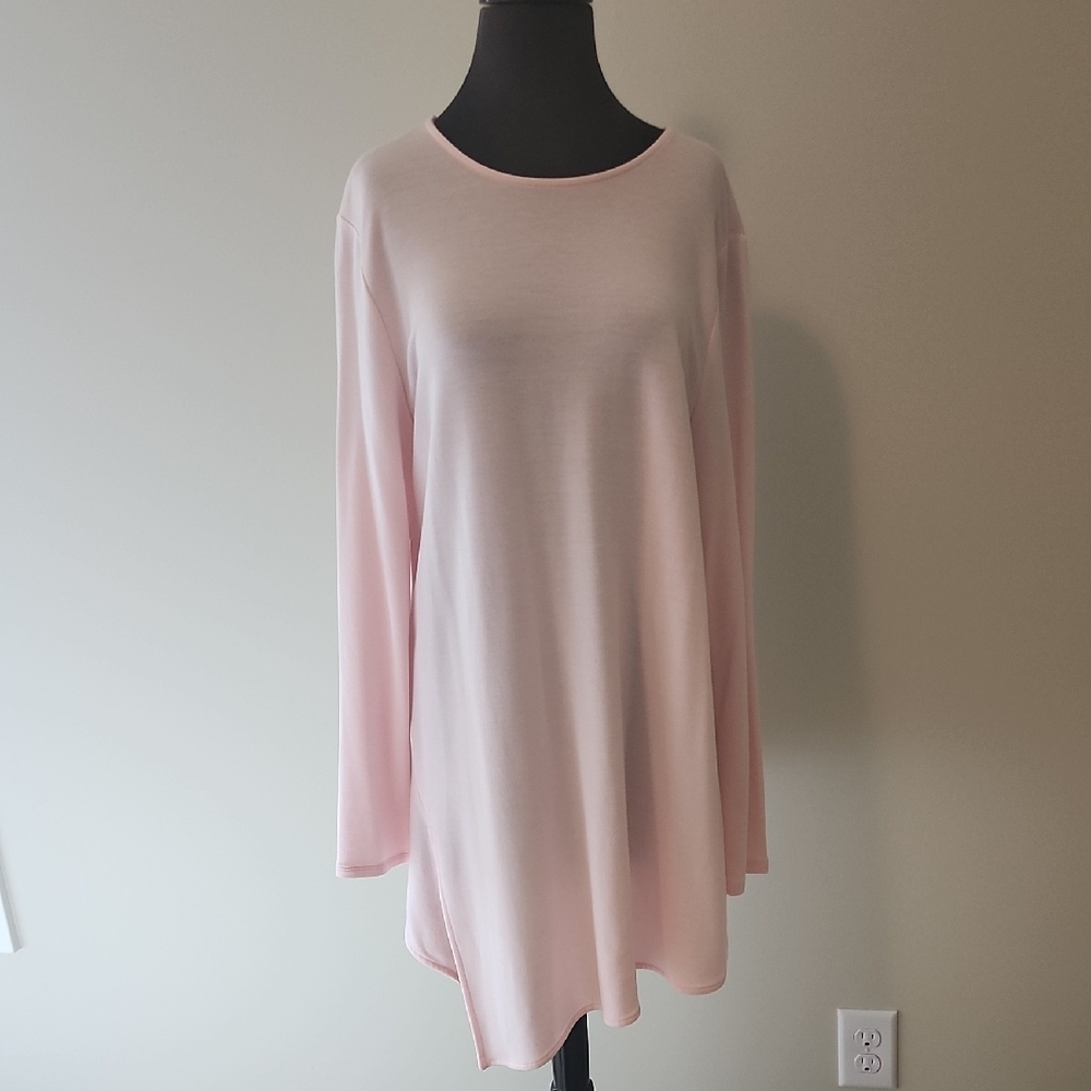 J. Jill Light Pink Tunic Top